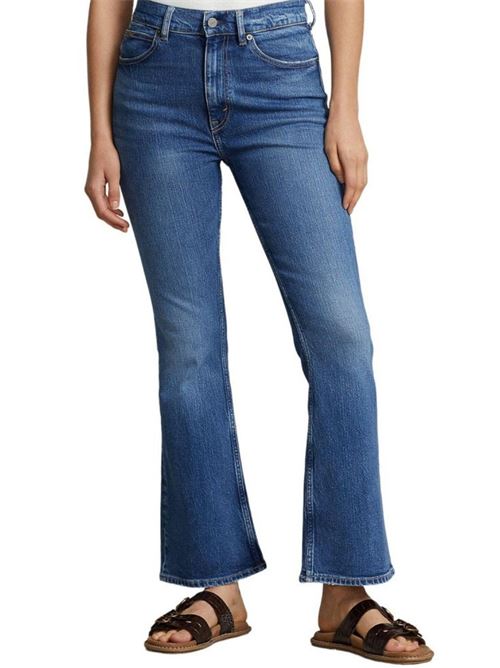 Jeans Donna blu con bottoni firmati POLO RALPH LAUREN | 211890140001